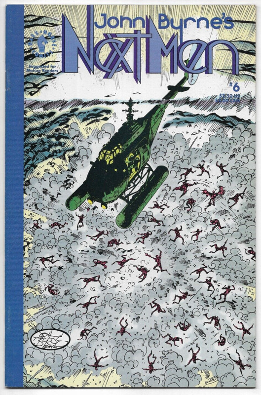 John Byrne’s NEXT MEN #6 Dark Horse Comics FN/VFN 1992