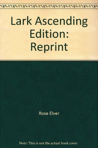 LARK ASCENDING (HARLEQUIN PREMIER EDITION, 19) () By Rose Elver *Mint Condition*