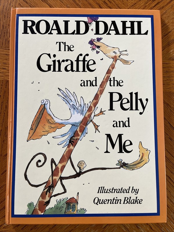 Roald Dahl The Giraffe And The Pelly And Me Quentin Blake Rare First Edition