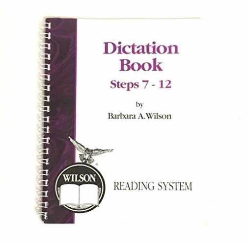 Wilson Reading System Dictation – Spiral-bound, by Barbara Wilson – Very Good