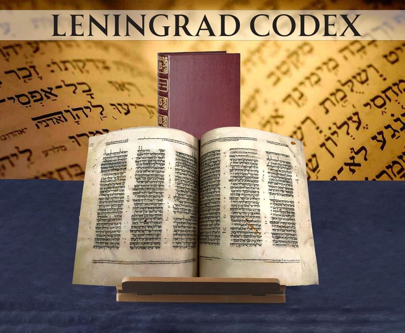1008 THE LENINGRAD CODEX Hebrew Bible Manuscript Facsimile LARGE SIZE RARE