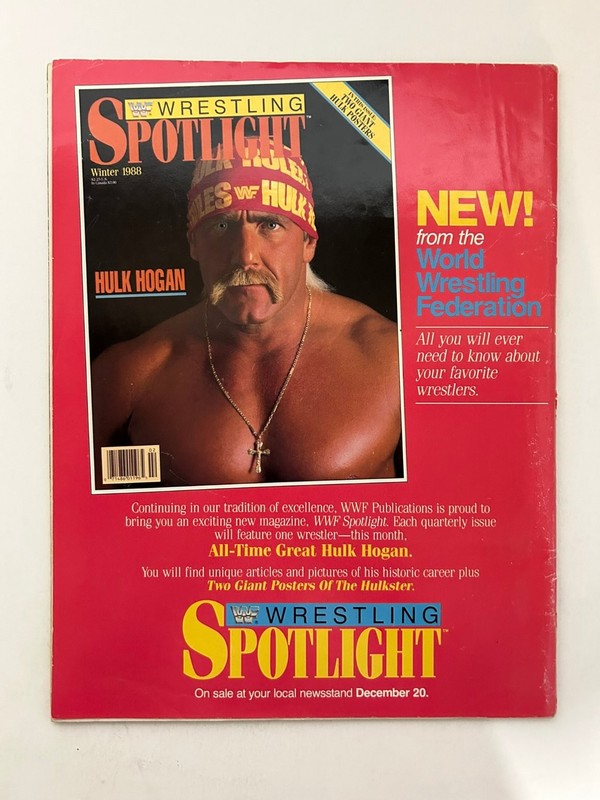 WWF Magazine Lot Hulk Hogan Hacksaw Jim Duggan Wrestling 1988 1989 Vintage gallery
