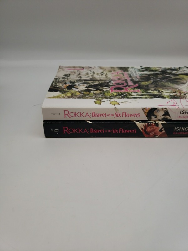 Rokka: Braves of the Six Flowers (Volumes 1 & 6) Light Novel Yen Press FREE SHIP gallery