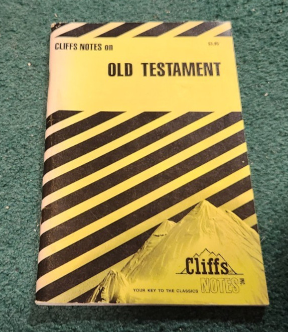 1997 CLIFFS NOTES ON OLD TESTAMENT 96 Pages