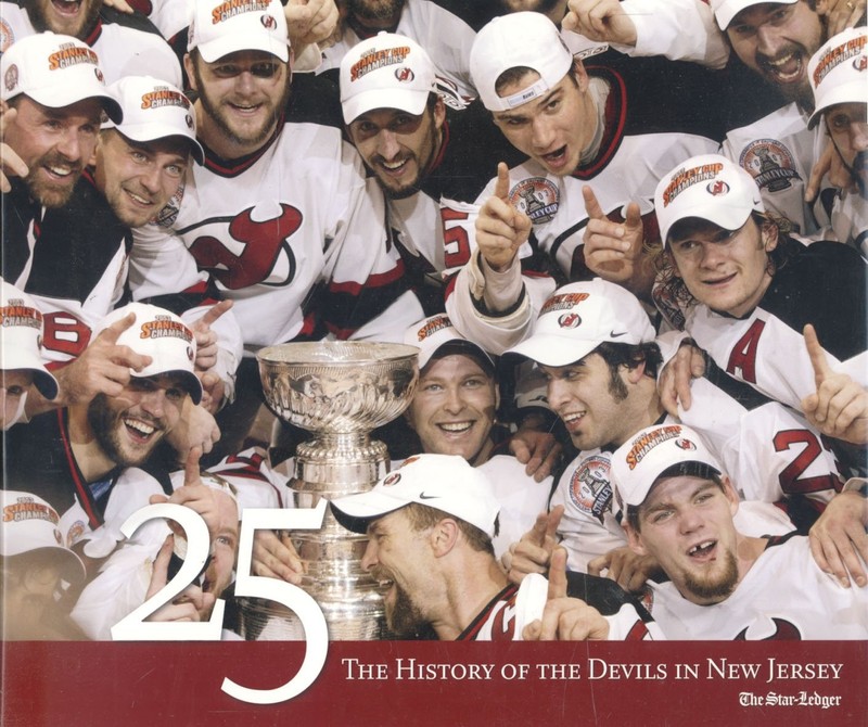 25: The History of the Devils in New Jersey – hardcover The Star-Ledger