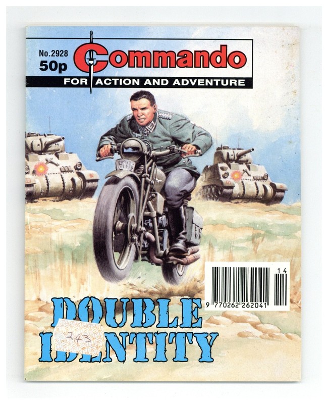 Commando for Action and Adventure #2928 FN- 5.5 1996 Low Grade