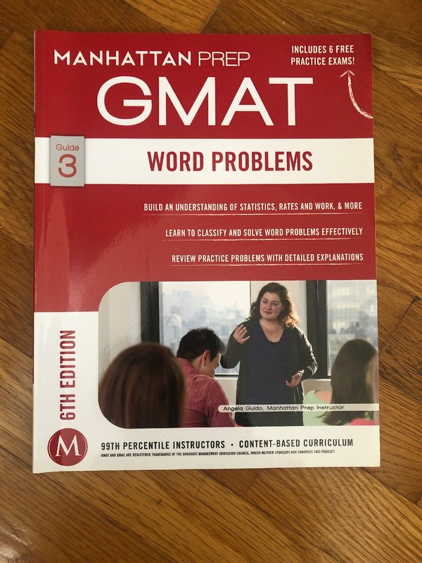 NEW – GMAT Word Problems (Manhattan Prep GMAT Strategy Guides)