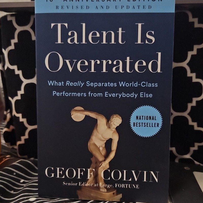 Talent Is Overrated by Geoff Colvin Hardcover Business & Economics English Book