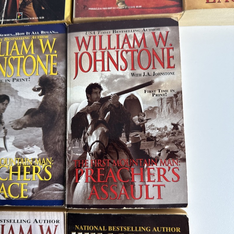 William W Johnstone The Last Gunfighter Series Lot Of 11 Paperback Novels gallery