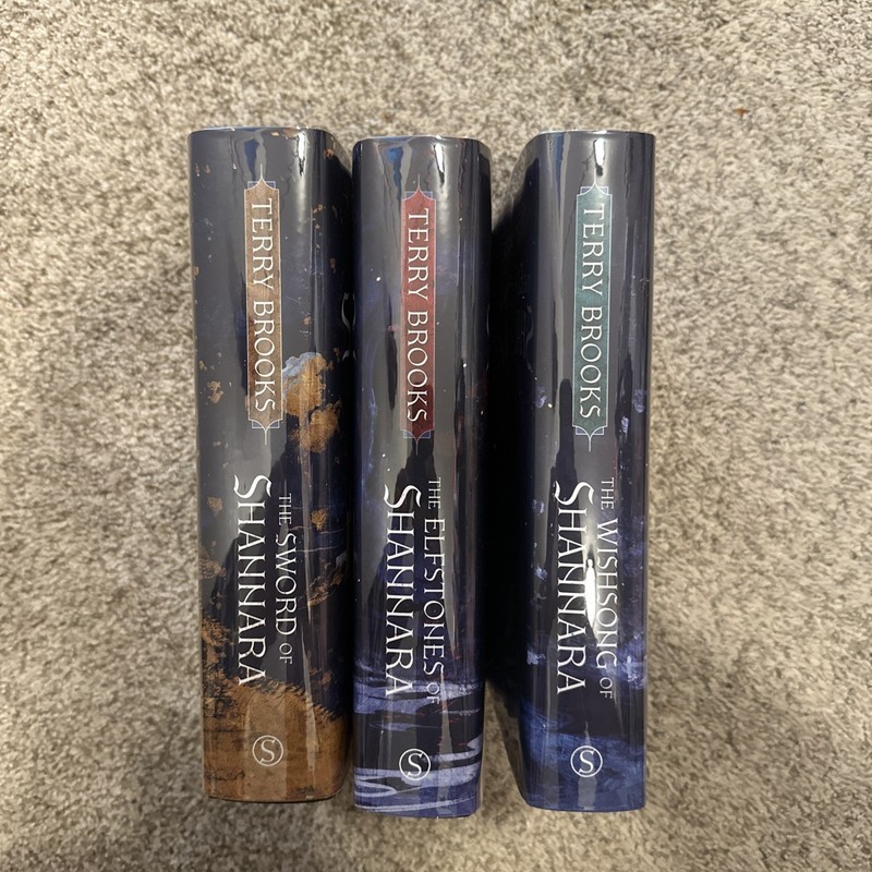 The Original Shannara Special Trilogy Book Set by Terry Brooks 1/750 SIGNED NEW gallery
