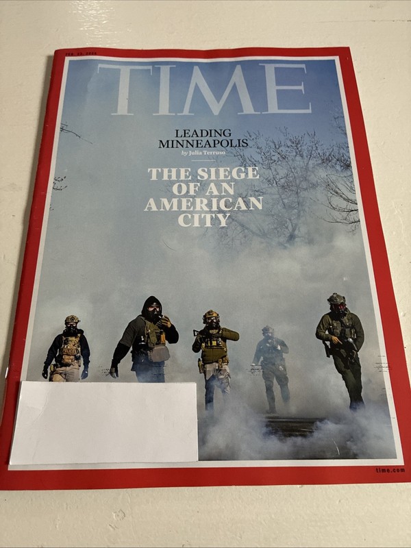 TIME MAGAZINE-FEBRUARY 23, 2026-SIEGE OF AN AMERICAN CITY-LEADING MINNEAPOLIS