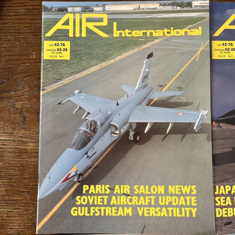 AIR International Magazine January 1985 Vol 29 No1-6 BG1 gallery