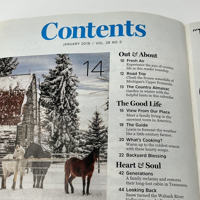 2018 Country Extra Magazine 10 National Parks Night Skies Frozen Waterfalls gallery