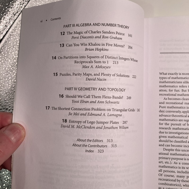 THE MATHEMATICS OF VARIOUS ENTERTAINING SUBJECTS: VOLUME 3 Beineke gallery