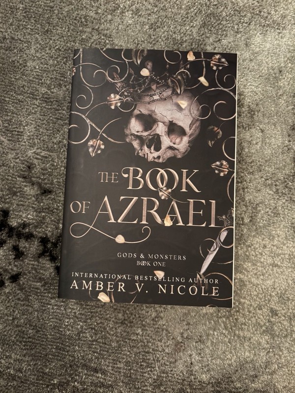Amber V. Nicole The Book of Azrael PB Fantasy Romance Gods & Monsters