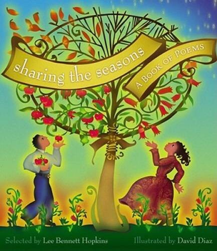 Sharing the Seasons: A Book of Poems – Hardcover By Hopkins, Lee Bennett – GOOD