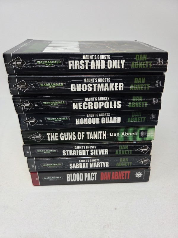 Gaunt’s Ghosts 1-7 First and Only Necropolis Straight Silver Warhammer 40k Lot gallery