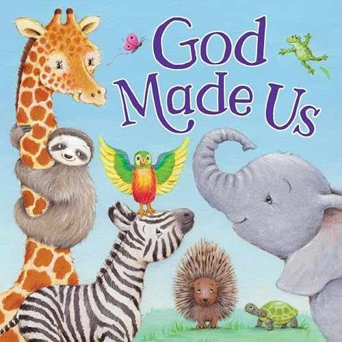 God Made Us – Inspirational Christian – Board book, by Link Dyrdahl – Acceptable