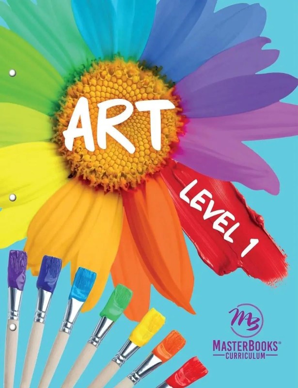 New Master Books ART LEVEL 1 Julia Akers Homeschool Grade 1 Christ Centered