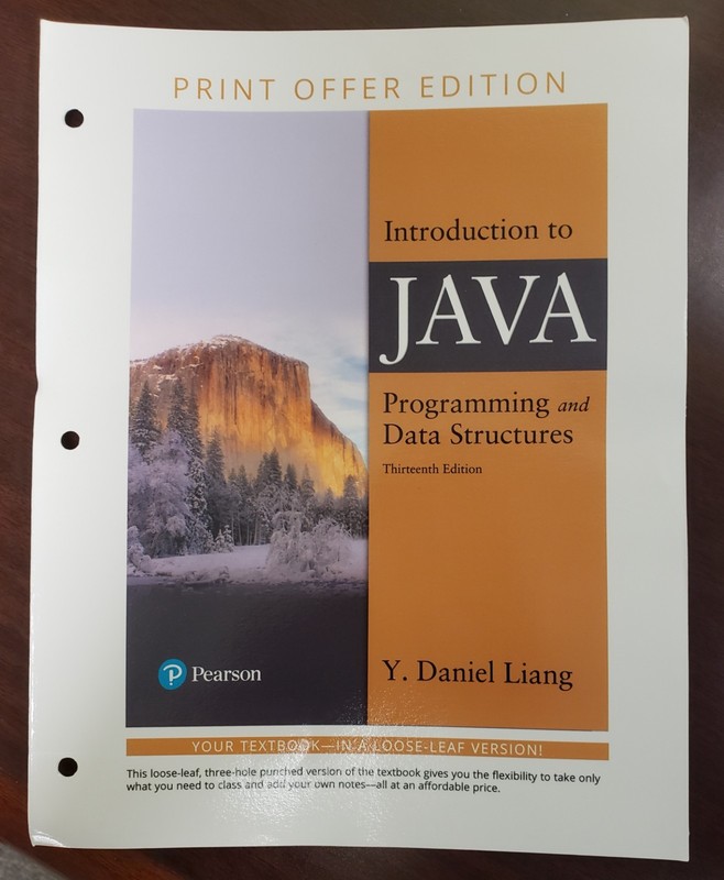 Introduction to Java Programming and Data Structures, 13th edition-LOOSELEAF
