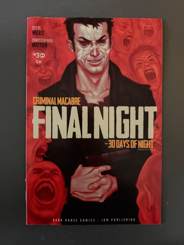 CRIMINAL MACABRE / 30 DAYS OF NIGHT Final Night #3 – Back Issue (S)