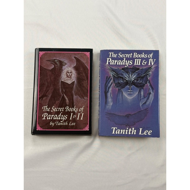 Tanith Lee The Secret Books of Paradys I-IV Hardcover Book Set Guild America