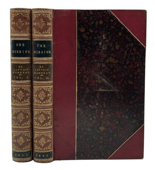 1845 CAPTAIN MARRYAT The Mission FINE BINDING Literature 1ST EDITION Novel
