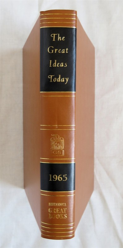 1965 Encyclopedia Britannica – The Great Ideas Today – Hardcover 590 Pages