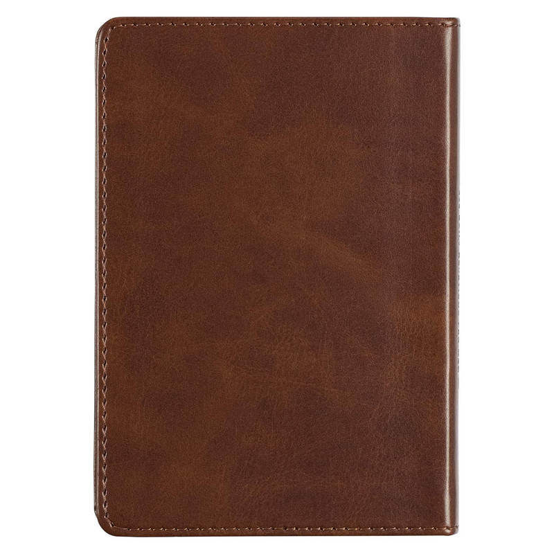 One Minute with God for Men 365 Devotions, Brown Faux Leather Flexcover gallery