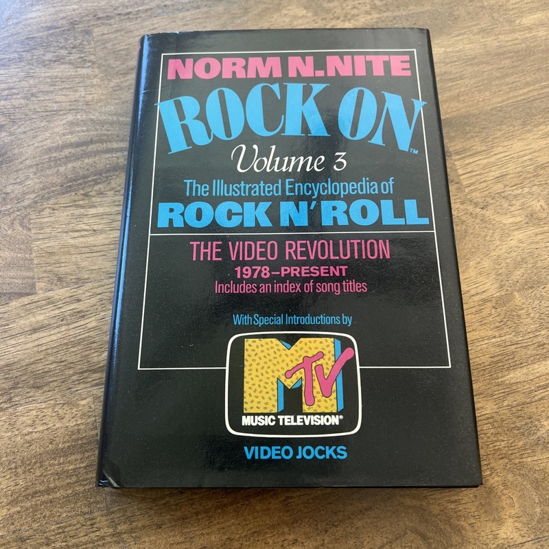 RARE 1985 – The MTV Video Revolution – Volume 3 Rock n Roll / Norm N. Nite HC