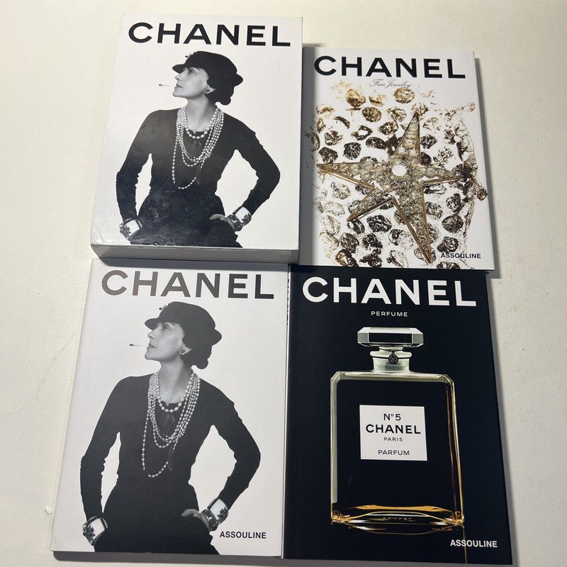 CHANEL 2003 (Slipcase Set Of 3 HC Books) Fashion, Fine-Jewelry, Perfume Vintage
