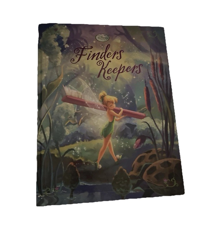 Disney Press Disney Fairies Finders Keepers Hardcover Picture Book Ages 4-8