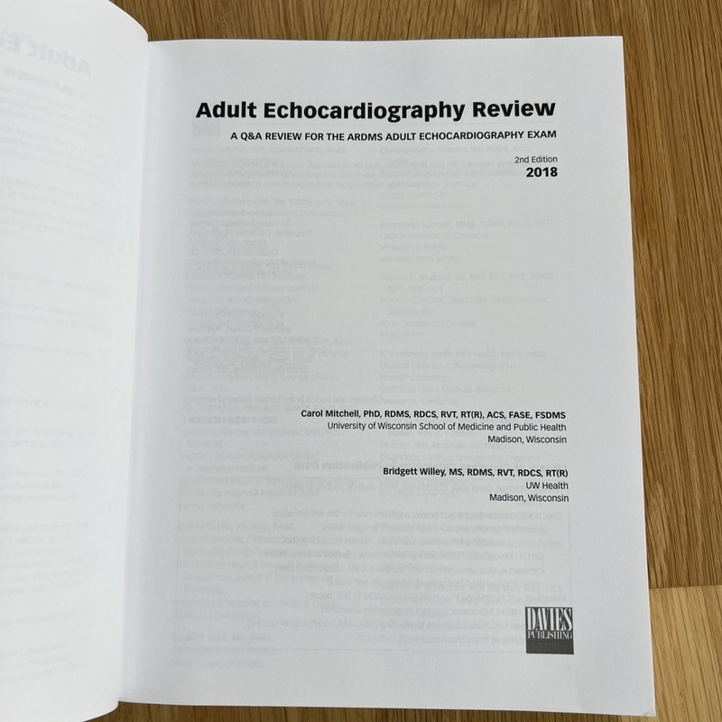 Davies Adult Echocardiography Review by Carol Mitchell and Bridgett Willey gallery