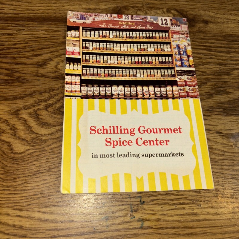 Schilling Gourmet Spice- Gourmet Recipes Booklet , 34 pages gallery