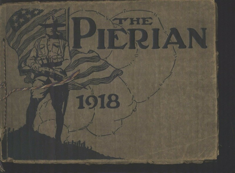 Richmond IN Richmond High School yearbook 1918 Indiana