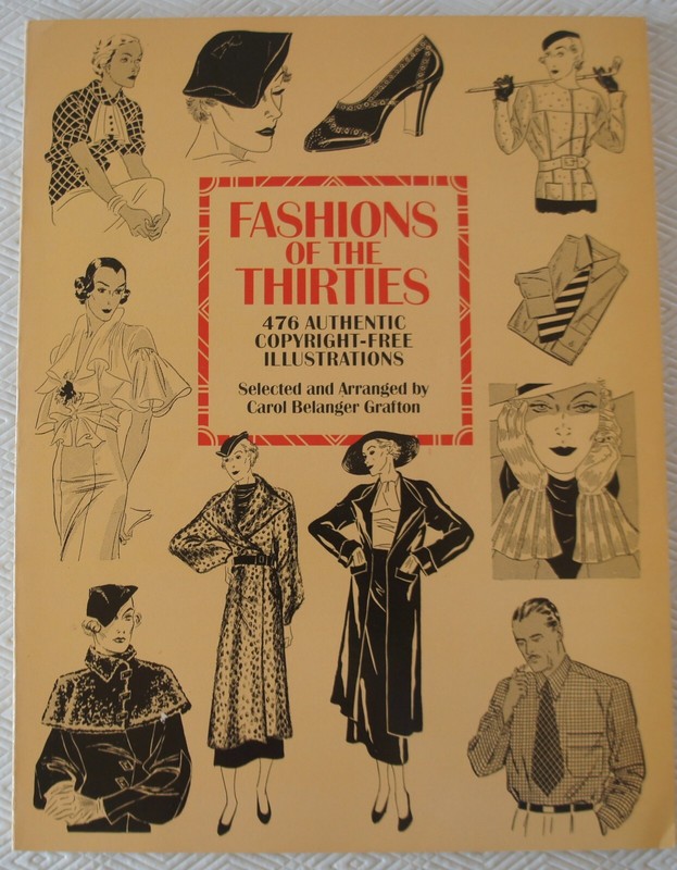 FASHIONS OF THE 30s FASHION ILLUSTRATIONS FROM THE 20s & 30s DOVER CAROL GRAFTON gallery
