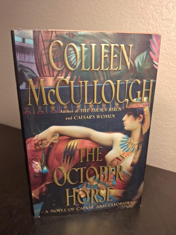 The October Horse by Colleen McCullough (2002, Hardcover) 1st Edition. VG