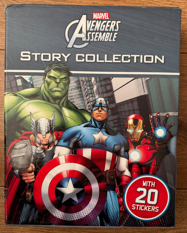 Avengers Assemble Story Collection Hulk Thor Cap Iron Man Paperbacks Boxed Set