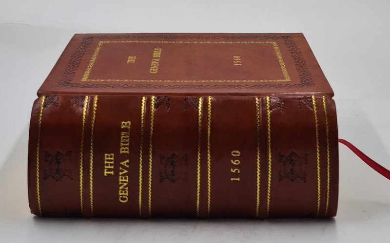 The Geneva Bible 1560 by God [PREMIUM LEATHER BOUND] gallery
