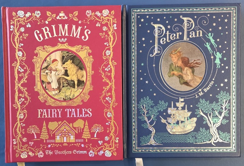 Grimm’s Fairy Tales & Peter Pan; Barnes & Noble; Lot of 2