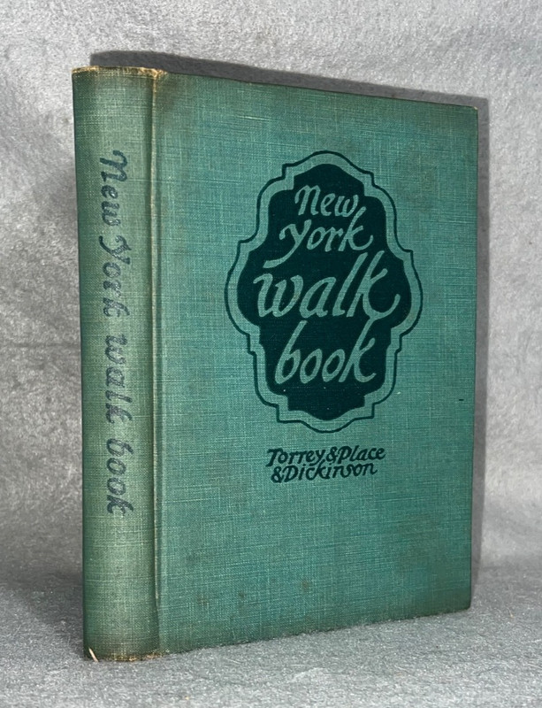 Antique New York Book NY Walk Book New York City Hudson Long Island w/Maps 1936