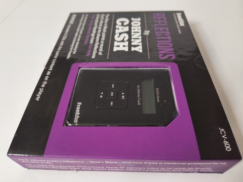 Franklin JCV-600 Scripture Reflections By Johnny Cash MP3 Player + 2 Bonus CDs gallery