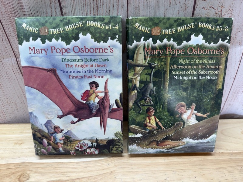 LOT OF 7 Magic Tree House Paperbacks Good Condition 1 2 3 5 8 9 11