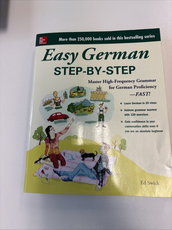 Easy Step-By-Step Ser.: Easy German Step-By-Step by Ed Swick (2014, Trade…