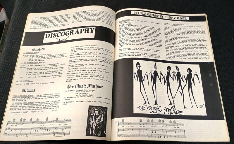 HTF vintage garage punk fanzine UGLY THINGS #2 Pretty Things, Music Machine 1983 gallery