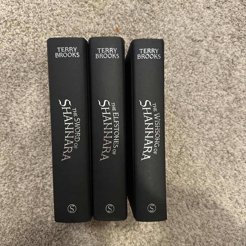 The Original Shannara Special Trilogy Book Set by Terry Brooks 1/750 SIGNED NEW gallery