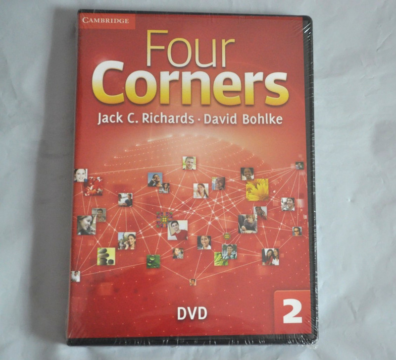Four Corners English Class Level 2 DVD by J. C. Richards & D. Bohlke NEW Sealed