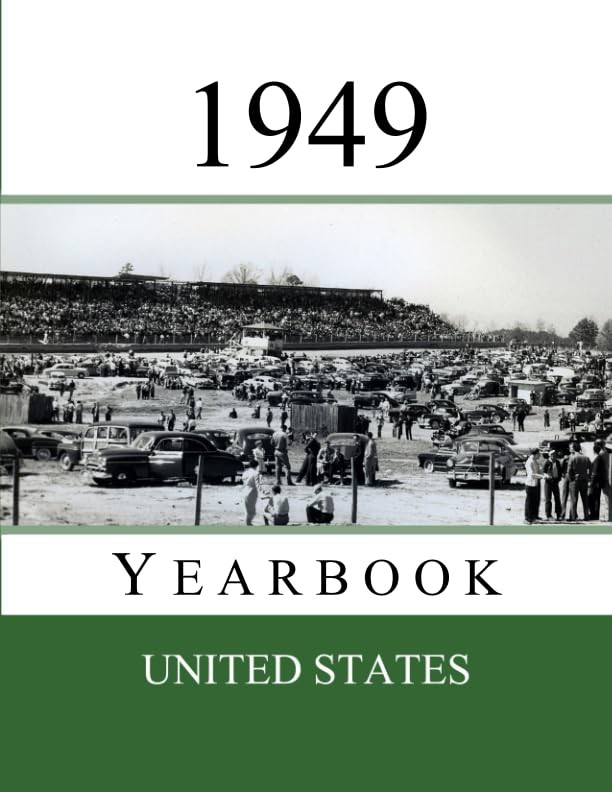 1949 US Yearbook: Original book full of facts and figures from 1949 – Unique…