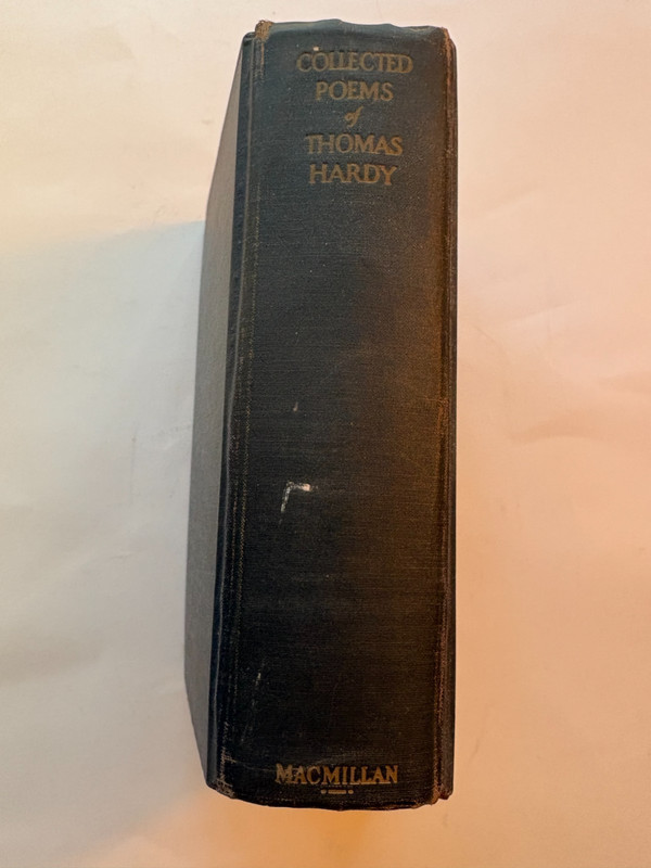 Collected Poems of Thomas Hardy Reprinted 1946 Post WWW2 Complete Original HC