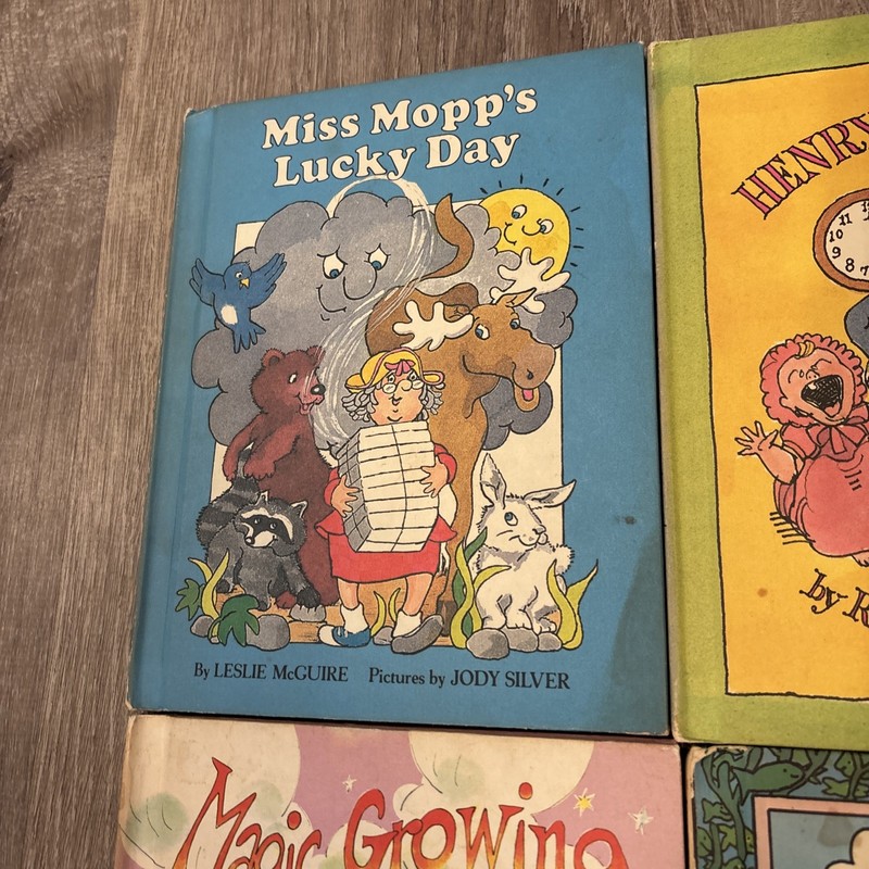 Parents Magazine Press Vtg Children's Books Lot Of 6 1980s gallery